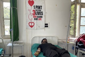 نذر خون به مناسبت تاسوعای حسینی در کشمیر هند