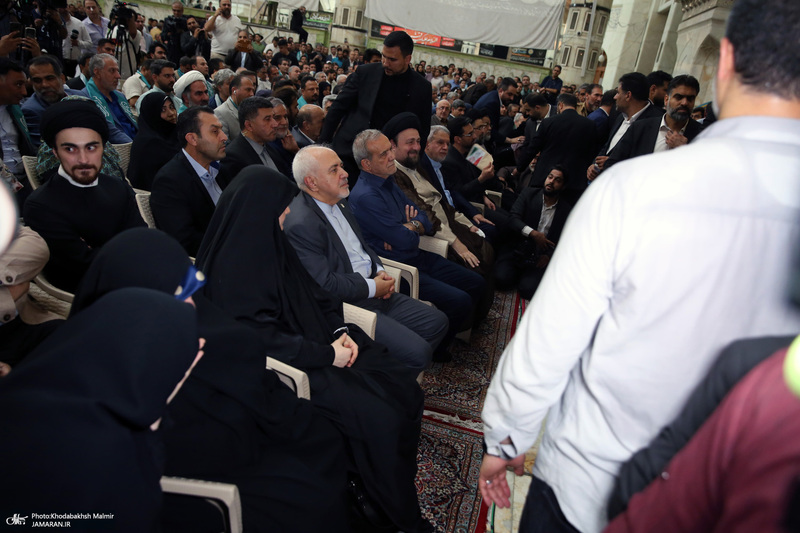 تقدیر از حضور مردم با حضور رئیس جمهور منتخب مسعود پزشکیان