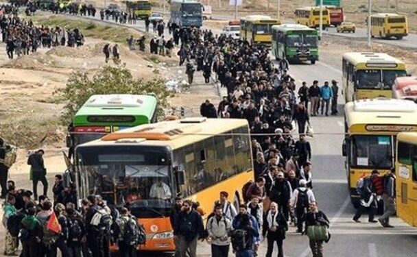 اعزام کاروان اتوبوسرانی تبریز به مرز مهران