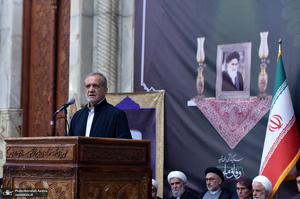 مراسم شب سالگرد ارتحال حضرت امام خمینی (س) با حضور رئیس جمهور -1