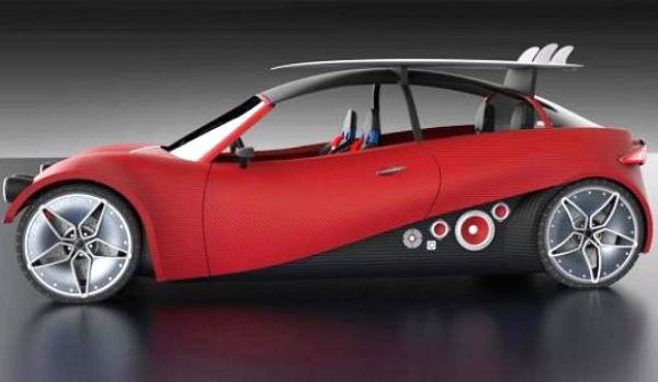 تولید خودرو با فناوری چاپ سه بعدی در کارخانه های فشرده