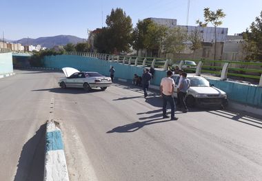 تصادف در ورودی شهر دهدشت یک کشته و ۲ مصدوم در پی داشت