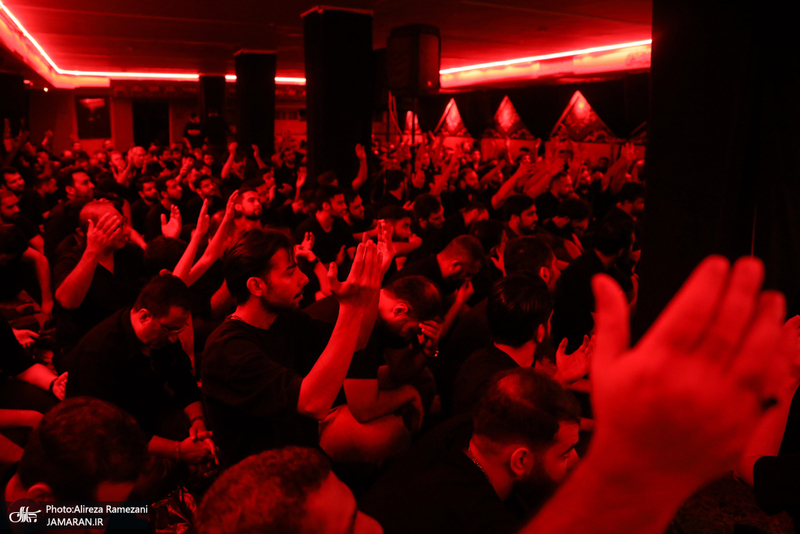 مراسم شب اربعین حسینی در حسینیه شهید امیر حسین اعتماد سعید