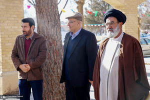 بازدید زهرا بهروزآذر، معاون رئیس جمهور از بیت تاریخی امام در خمین