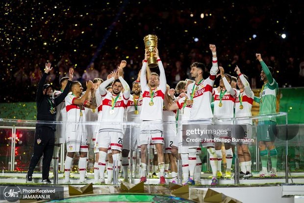 ویدیوی جشن قهرمانی اشتوتگارت در جام حذفی آلمان