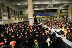 دیدار هزاران نفر از دانشجویان و دانش‌آموزان با رهبر معظم انقلاب