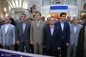 تجدید میثاق استاندار و کارکنان استانداری تهران با آرمان های حضرت امام(س)