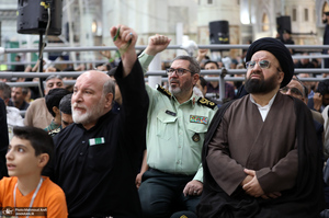 حضور شخصیت‌های سیاسی و مسئولان کشوری و لشکری در مراسم سالگرد ارتحال حضرت امام خمینی (س) -2