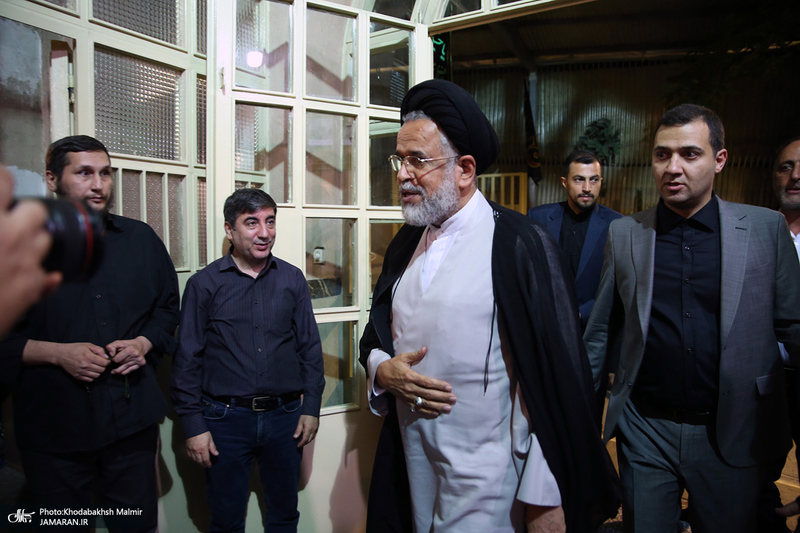 مراسم عزاداری هیئت جامعه اسلامی ورزشکاران در حسینیه جماران