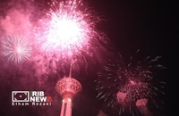 مراسم نورافشانی در برج میلاد تهران به مناسبت ۴۷ سالگی پیروزی انقلاب اسلامی (12)