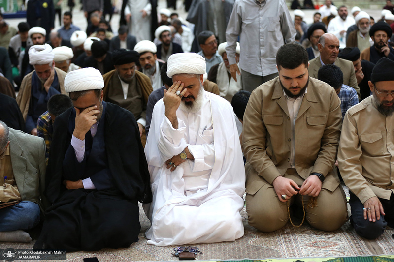 عزاداری شهادت حضرت امام جعفر صادق (ع) در حرم مطهر امام خمینی (س)