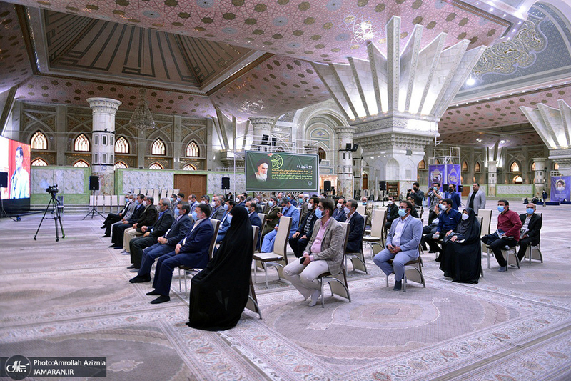 تجدید میثاق رئیس و کارکنان بنیاد شهید با آرمان‌های حضرت امام خمینی (س)