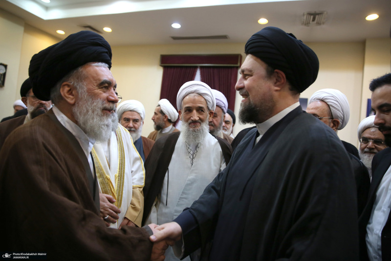 حاشیه تجدید میثاق اعضای مجلس خبرگان رهبری با آرمان‌های امام خمینی(س)؛