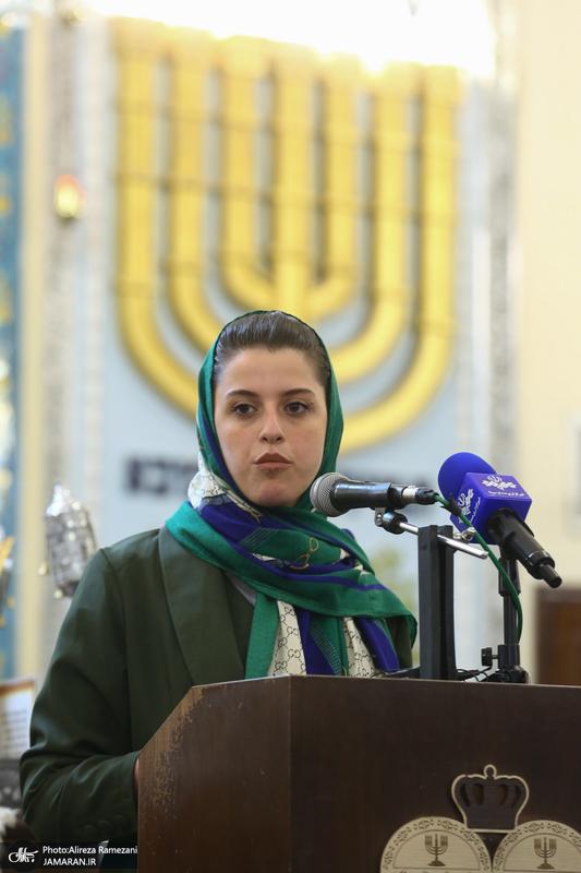 مراسم بزرگداشت حضرت امام خمینی (س) در کنیسه یوسف آباد