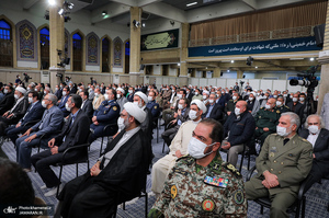 دیدار دست‌اندرکاران کنگره شهدای استان قم با رهبر معظم انقلاب