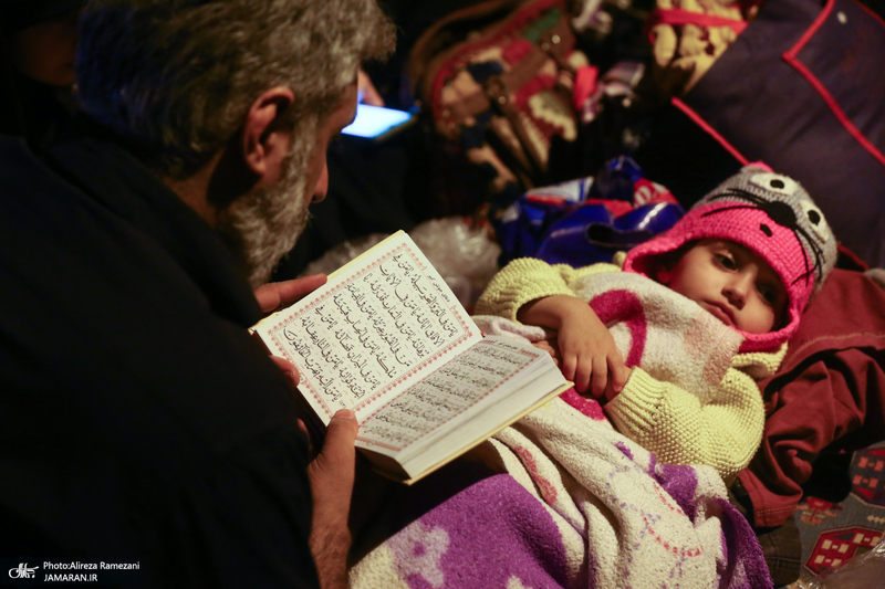 مراسم شب بیست و یکم ماه مبارک رمضان در حسینیه همدانیها