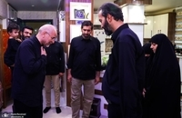 قالیباف در منزل شهید شادمانی (3)