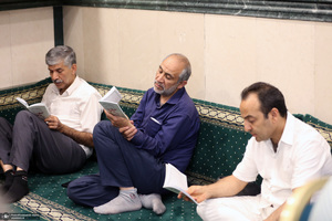 مراسم قرائت دعای عرفه در مسجد جامع جماران