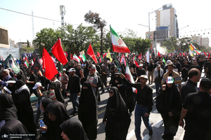 مراسم تشییع پیکر مطهر رهبر شهید انقلاب در تهران -5