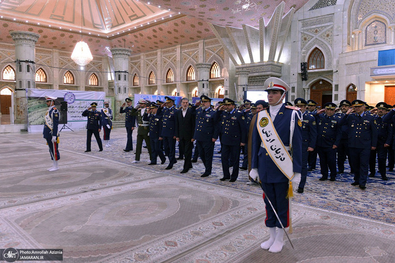 تجدید میثاق فرماندهان نیروی هوایی ارتش با آرمان های حضرت امام (س)