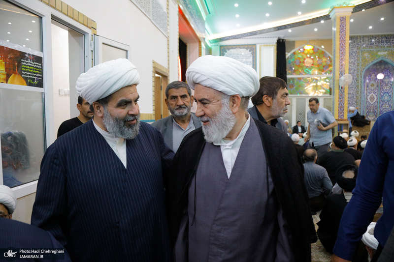 مراسم ختم همسر شهید آیت الله سید مصطفی خمینی (ره) -1