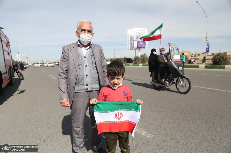 راهپیمایی 22 بهمن در قم - 2