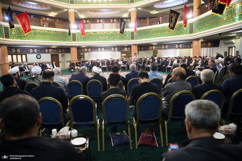 مراسم بزرگداشت محمدعلی جماعتی در حسینیه شماره 2 جماران - 2