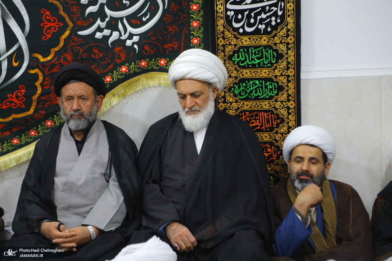 دومین شب عزاداری حضرت فاطمه (س) در بیت آیت الله دوستی زنجانی‎