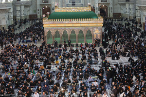 مراسم احیای شب بیست و یکم ماه رمضان در حرم مطهر امام خمینی (س)