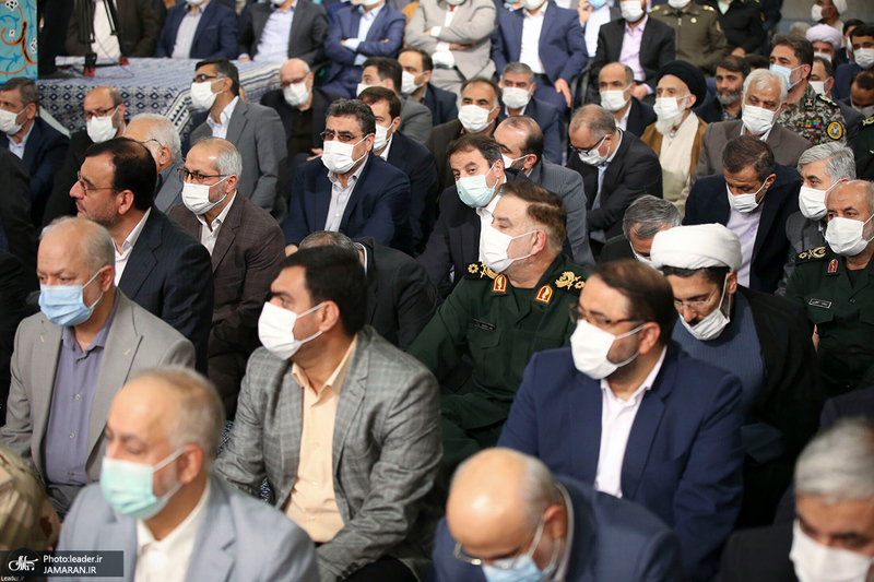 دیدار رمضانی مسئولان نظام با رهبر معظم انقلاب