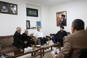 دیدار مدیران سابق تیم های پرسپولیس و استقلال با سید حسن خمینی