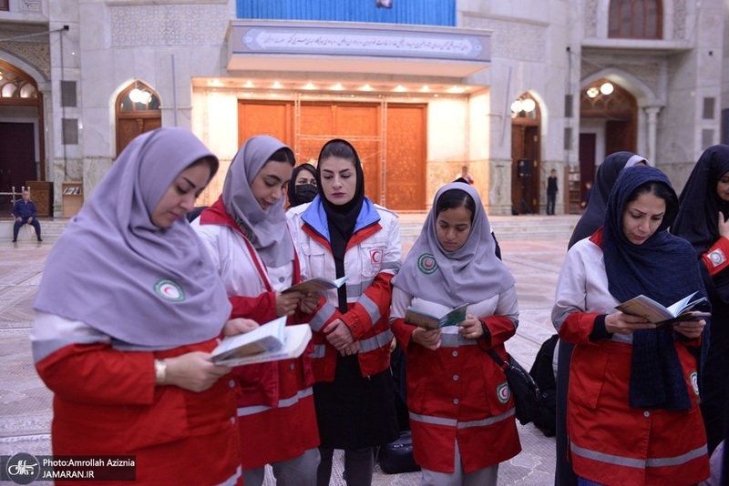 تجدید میثاق اعضای بسیج هلال احمر با آرمان های حضرت امام خمینی (5)