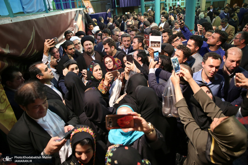 دیدار جمعی از اعضای حزب جمهوریت ایران اسلامی با سید حسن خمینی‎