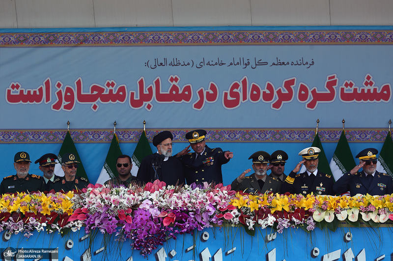 مراسم رژه روز ارتش در جوار حرم مطهر امام خمینی (س) - 2