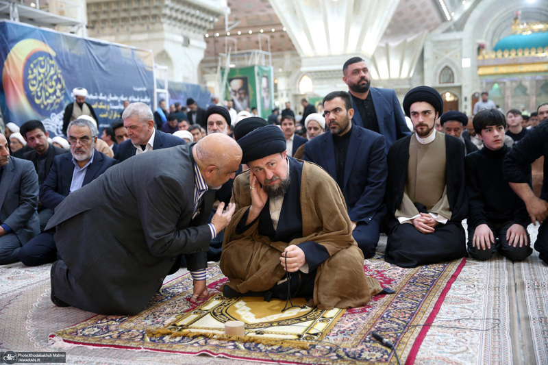 مراسم تحویل سال نو در حرم مطهر امام خمینی (س)