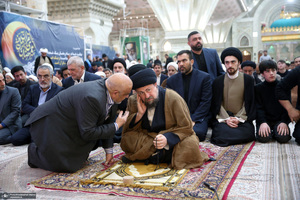 مراسم تحویل سال نو در حرم مطهر امام خمینی (س)