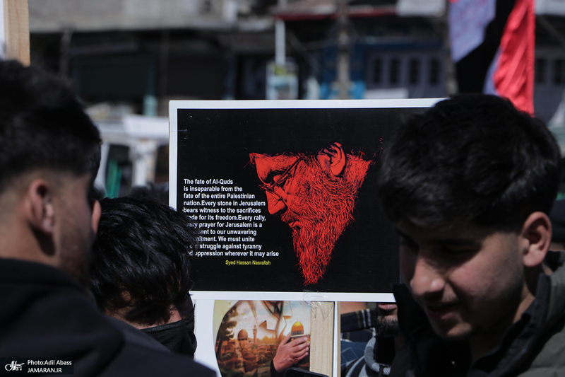 تصاویر اختصاصی جماران از راهپیمایی روز جهانی قدس در کشمیر