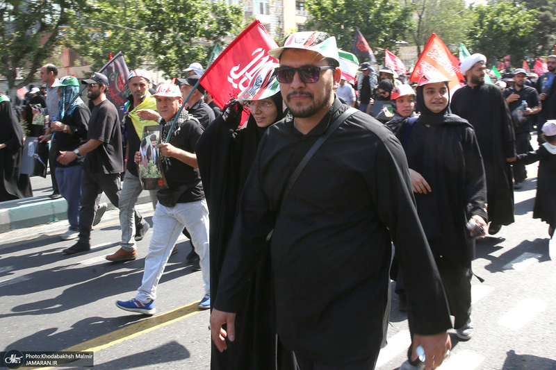 مراسم تشییع پیکر مطهر رهبر شهید انقلاب در تهران -6
