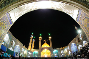 مراسم احیاء شب نوزدهم ماه مبارک رمضان در حرم مطهر حضرت معصومه(س)