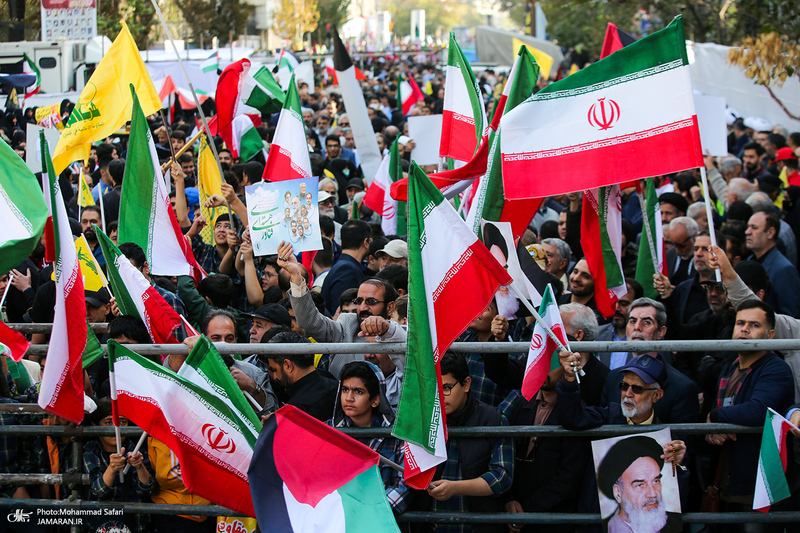 راهپیمایی باشکوه 13 آبان در تهران - 1