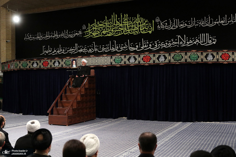 دومین شب مراسم عزاداری حضرت فاطمه‌زهرا (س) در حسینیه امام خمینی