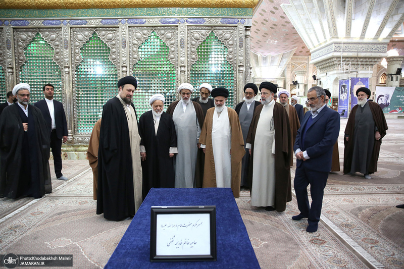 تجدید میثاق رئیس و اعضای مجلس خبرگان رهبری با آرمان های امام خمینی (س)