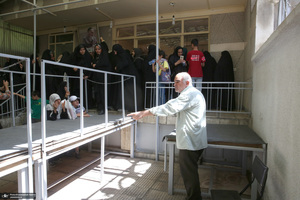 مراسم «کوچه آفتاب» در جماران