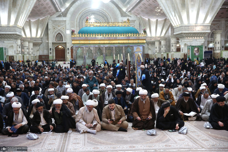 احیای شب نوزدهم ماه رمضان در حرم مطهر امام خمینی (س)