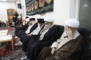 مراسم سالگرد همسر آیت الله العظمی سبحانی