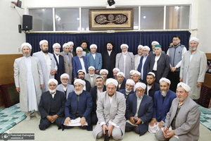 دیدار جمعی از اهالی اهل سنت استان گلستان با سید حسن خمینی