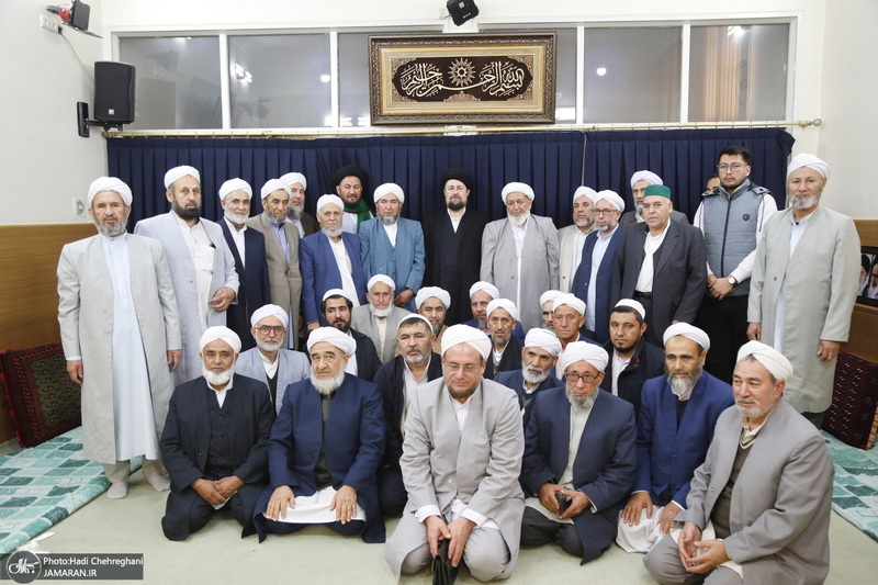 دیدار جمعی از اهالی اهل سنت استان گلستان با سید حسن خمینی
