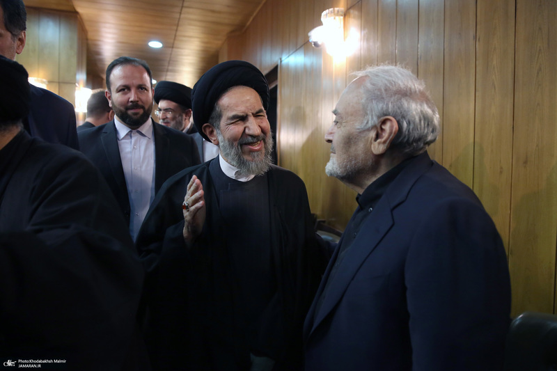 مراسم چهلمین روز درگذشت آیت الله بجنوردی در دائره المعارف بزرگ اسلامی - 1