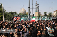 تشییع پیکر مطهر سه شهید حمله ارتش تروریستی آمریکا به زنجان (23)