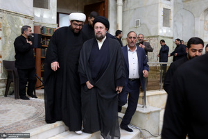 مراسم عزاداری شب شهادت حضرت زهرا(س) در حرم امام خمینی(ره) برگزار شد